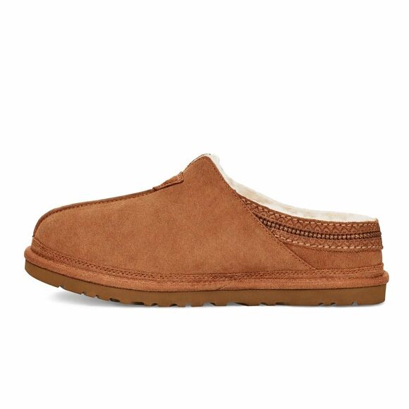 UGG Neuman Slippers Men’s Sheepskin Suede Chestnut 1113631-CHE Size 12 main image 5